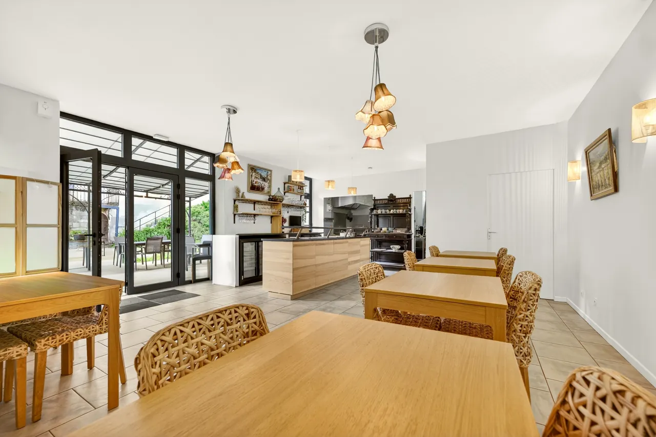 Salle à manger petit-déjeuner